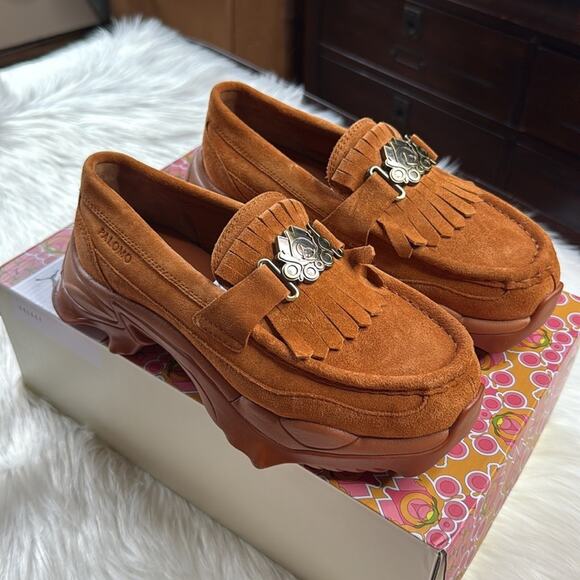 Puma x Palomo Teak Nitefox Suede Loafers - Picture 2 of 11